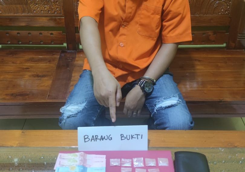 Polsek Kampar Kiri, Tangkap Pelaku Narkoba di Desa Kuntu Darussalam