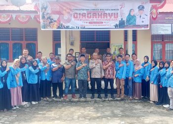 Kapolsek Tapung Hilir AKP Jurfredi SH Lakukan Silaturahmi dan Perkenalan Melalui Program Jum’at Curhat Perdananya di Desa Kota Bangun