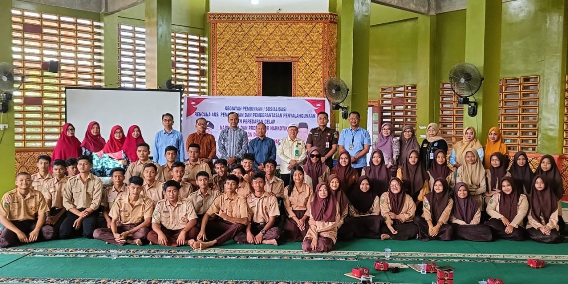 Lagi! Satresnarkoba Polres Kampar Gelar Sosialisasi P4GN&PN di SMAN 2 Bangkinang Kota