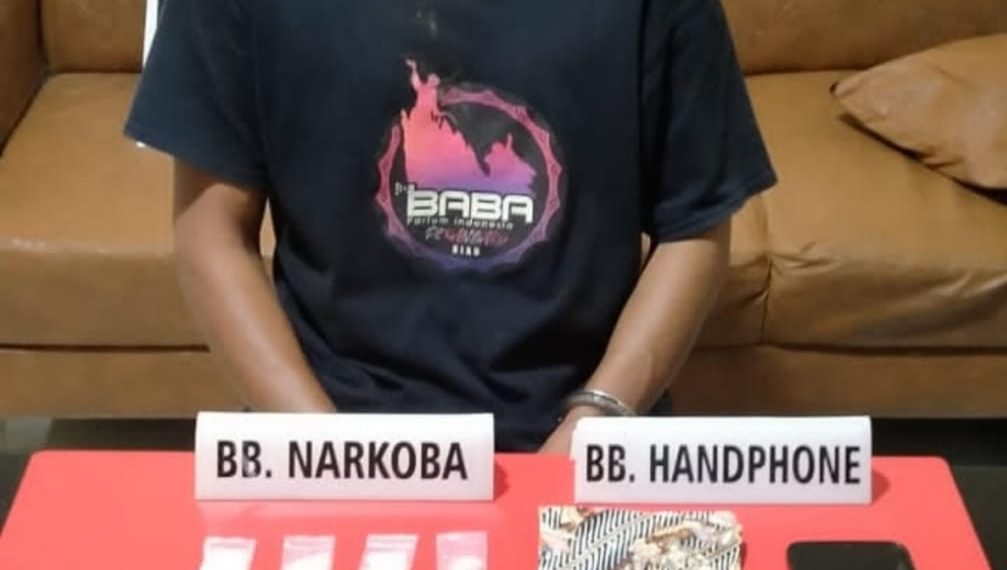 Terlibat Narkoba Berat 12.50 Gram Satu Warga Desa Sumber Makmur di Ringkus Satresnarkoba Kampar