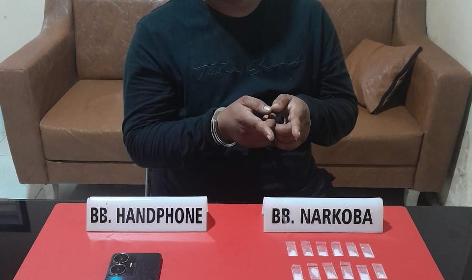 Tim Ojoloyo Tangkap Warga Aur Sati Karena Kantongi Narkoba
