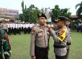 Kapolres Kampar Pimpin Apel Gelar Pasukan Mantap Berata Lancang Kuning 2023- 2024