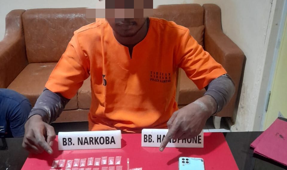 Tim Ojoloyo Tangkap Pelaku Narkoba di Desa Pasir Sialang, 61 Paket Ikut Diamankan