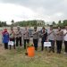 Hari Jadi Humas Polri ke -72, Humas Polres Kampar Tanam puluhan Pohon