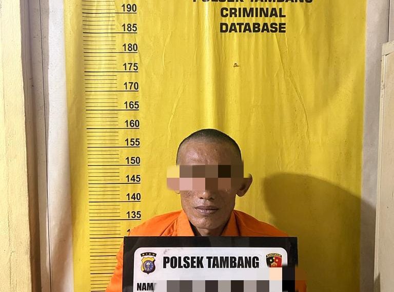 Polsek Tambang Tangkap Pelaku Pencabulan Terhadap Anak Kandung