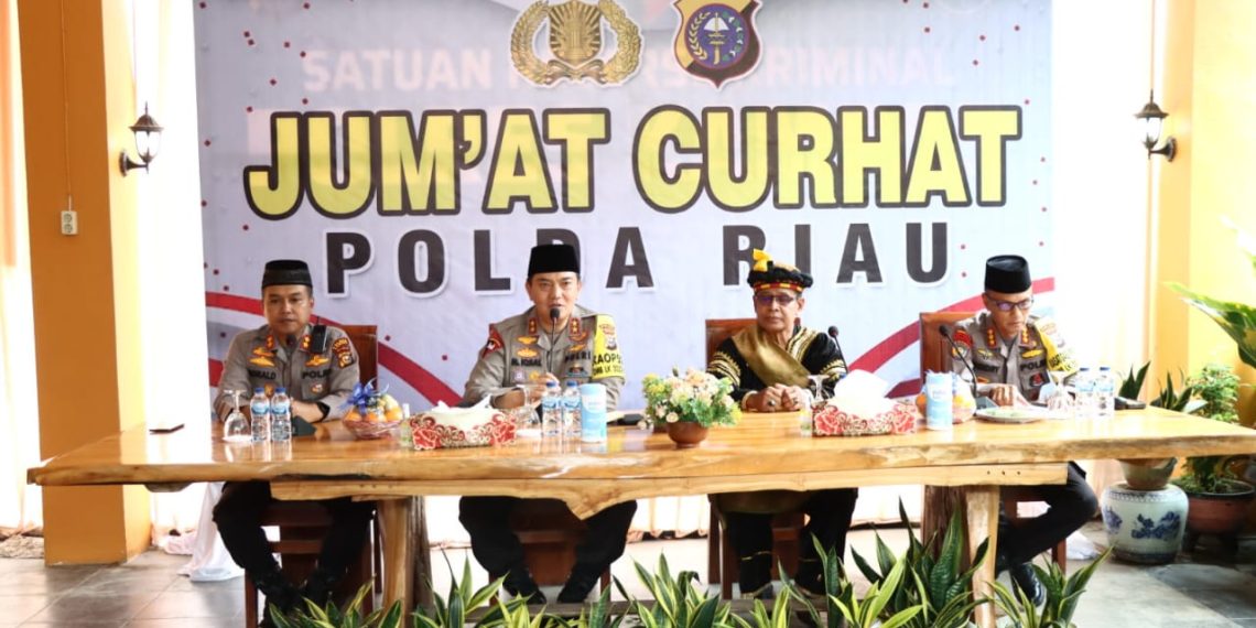 Program Jumat Curhat, Kapolda Riau Ingin Dengar Langsung Keluhan Warga