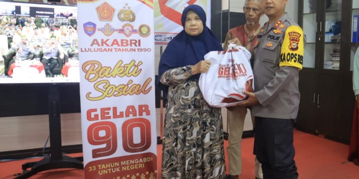 Bakti Kesehatan dan Sosial Hiasi Hari Jadi Akabri Angkatan 1990 ke- 33 Tahun Mengabdi