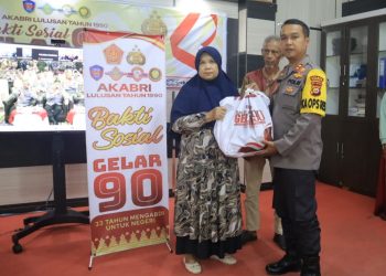 Bakti Kesehatan dan Sosial Hiasi Hari Jadi Akabri Angkatan 1990 ke- 33 Tahun Mengabdi