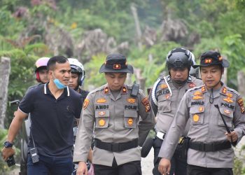 Terkait Ilegal Loging, Kapolres Kampar Menghimbau Masyarat Untuk Menjaga Kelestarian Hutan