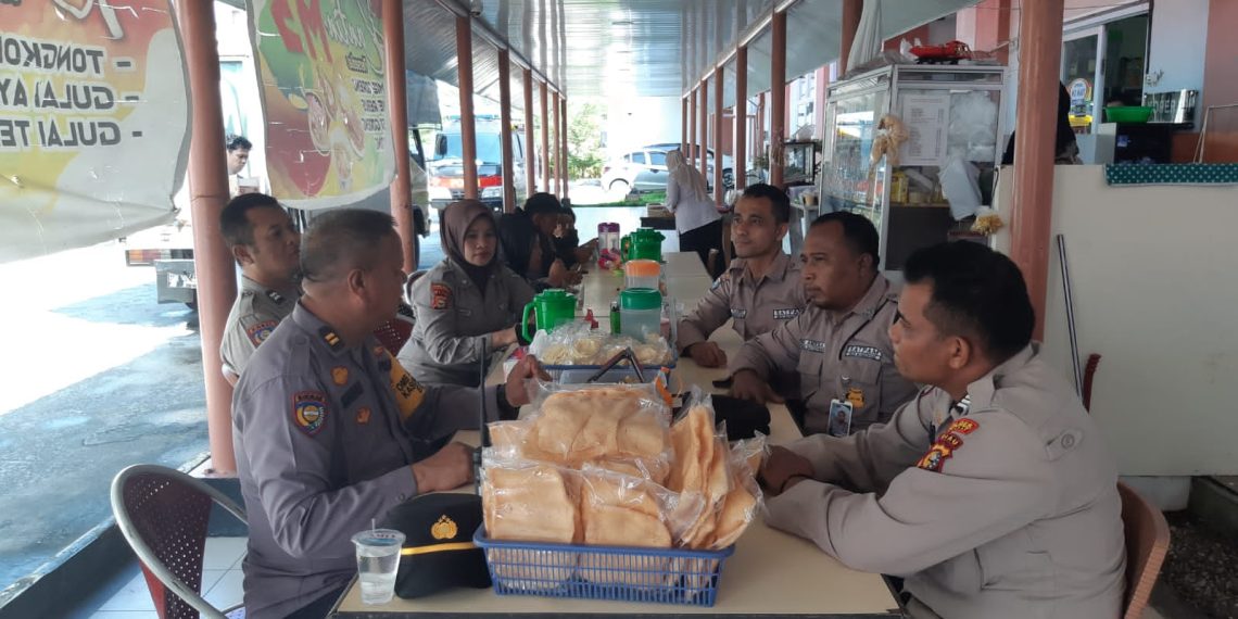 Ciptakan Pemilu Aman dan Damai, Sat Binmas Polres Kampar Gencar Patroli