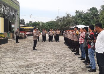 Pengamanan Kampanye Polres Kampar Tetap Jaga Netralitas