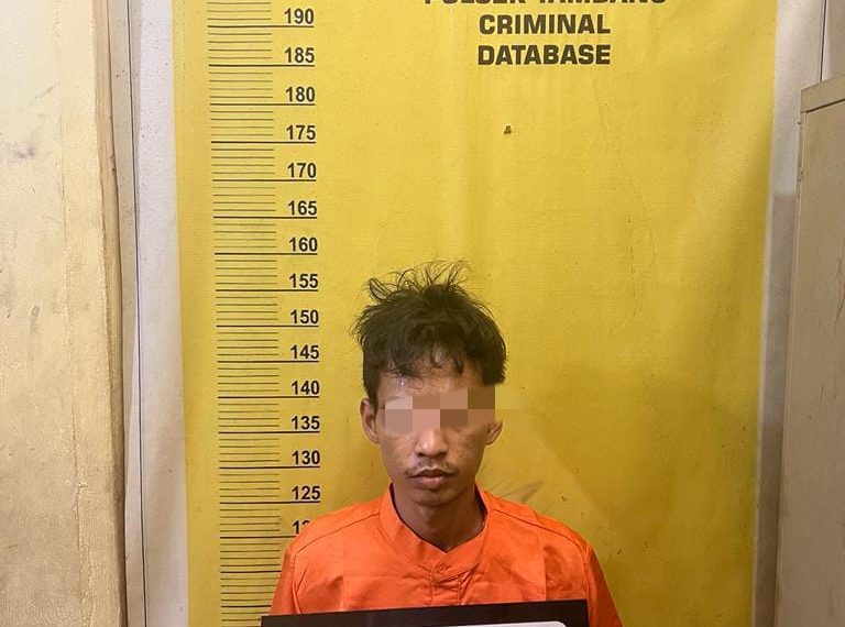 Polsek Tambang Tangkap Pelaku Narkoba di Lapangan Bola Desa Kualu