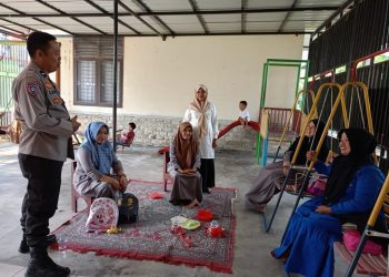 Jelang Pemilu Tahun 2024, Polsek Bangkinang Kota Harap Tidak Percaya Berita Hoax dan Golput