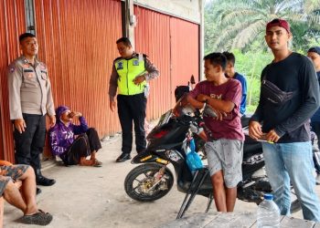 Lagi… Polsek Kampar Kiri Hilir gelar Kegiatan Cooling System di wilayah hukum