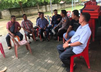 Polsek Tapung Ajak Masyarakat Desa Kota Batak Untuk Sukseskan Pemilu