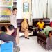 Cooling System Pemilu Damai 2024, Bhabinkamtibmas Polsek Tapung Hilir Sampaikan Himbauan Pemilu Damai