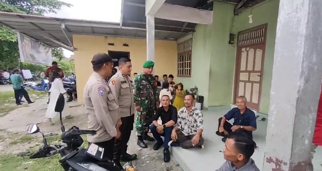 Cooling System Pemilu Damai 2024 Terus di Gencar Polsek Siak Hulu