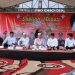 Bersama Forkopimda Kapolres Kampar Hadiri Tabligh Akbar Dalam Rangka Pemilu Damai 2024