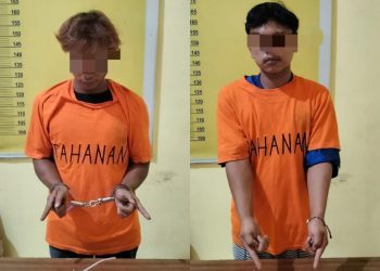 Mantap!! Polsek Kampar Kiri Hilir Tangkap 2 Pelaku Penyalahgunaan Narkoba