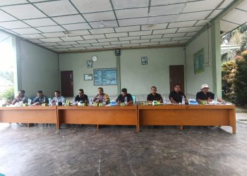 Polsek Tapung Hilir Berikan Himbauan Pemilu Damai Tahun 2024 diwilayah Hukum Tapung Hilir