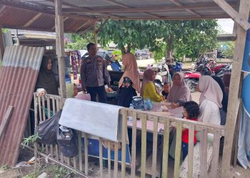 Jajaran Polsek Tapung Terus Lakukan Cooling System Dalam Rangka Mensukseskan Pemilu Damai 2024 Di Wilayahnya