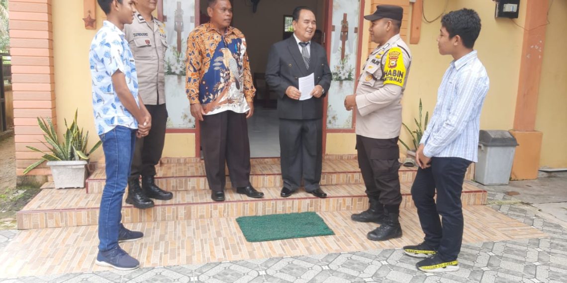 Patroli Gereja, Polsek Perhentian Raja Cooling System Pada Jamaah
