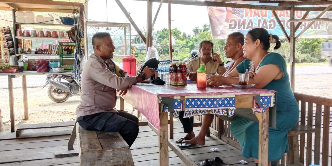AIPDA Ardiansyah Tidak Kenal Lelah Untuk Memberikan Himbauan Cooling System