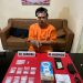 Polres Kampar Sukses Gagalkan Pengedar Narkoba 40.50 Gram di Wilayah Siak Hulu