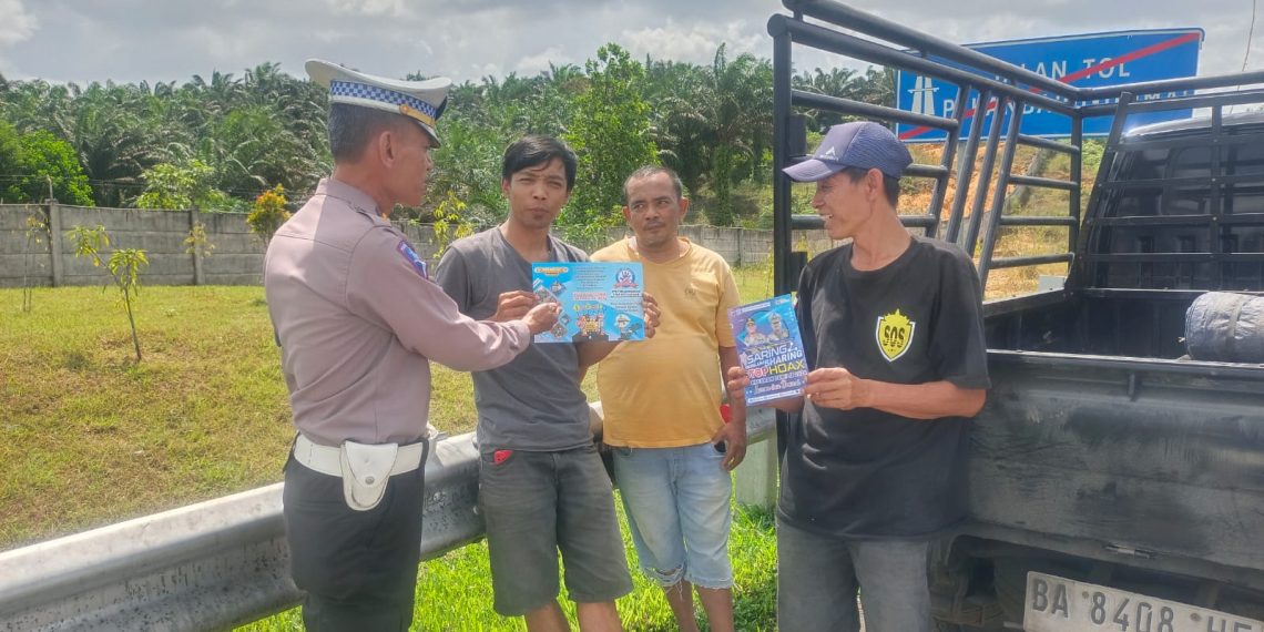 *SAT PJR DITLANTAS POLDA RIAU LAKSANAKAN PATROLI COOLING SYSTEM SUKSESKAN PEMILU 2024*