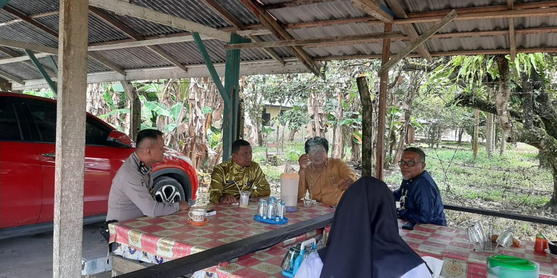 Polsek Tambang Ajak Masyarakat Berperan Aktif Menjaga Keamanan Menjelang Pemilu Damai 2024