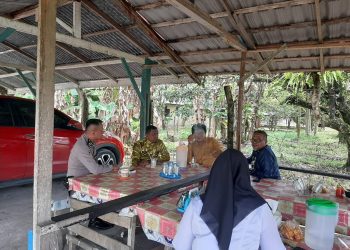 Polsek Tambang Ajak Masyarakat Berperan Aktif Menjaga Keamanan Menjelang Pemilu Damai 2024