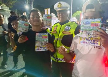 Cara Jitu Kasat PJR Ditlantas Polda Riau Sukseskan Pemilu 2024 Bersama Club Motor di Pekanbaru.