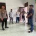 Kapolsek Bangkinang Barat Pantau Langsung Gudang Logistik di PPK Kuok dan Salo