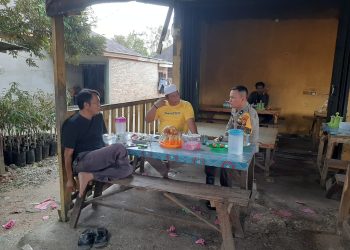 Bhabinkamtibmas Sambangi Masyarakat Guna Cipta Kondisi Jelang Pemilu 2024