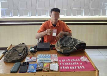 Ingin Transaksi Narkoba, Warga Tanjung Sawit di Tangkap Bersama Barang bUkti 24,66 Gram