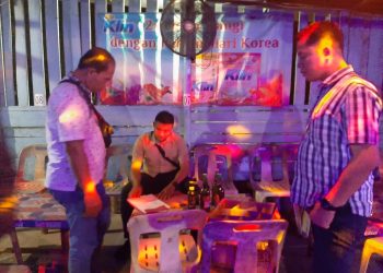 Kapolsek Tambang Gelar KRYD Antisipasi Gangguan Kamtibmas Jelang Ramadhan