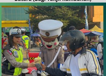 Kasat Lantas Polres Kampar Laksanakan Kegiatan BATARA Selama Bulan Suci Ramadhan 1445 H