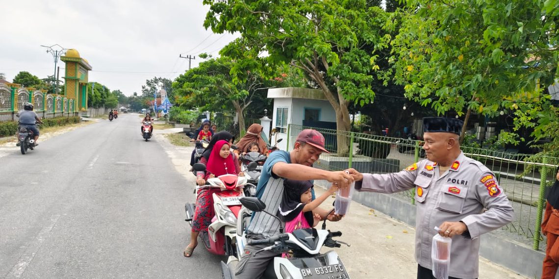 Kapolsek Tapung Hilir Implementasikan Program Presisi Kapolri