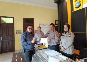 Polsek Tambang Buka Pelayanan Penitipan Kendaraan Saat Mudik.