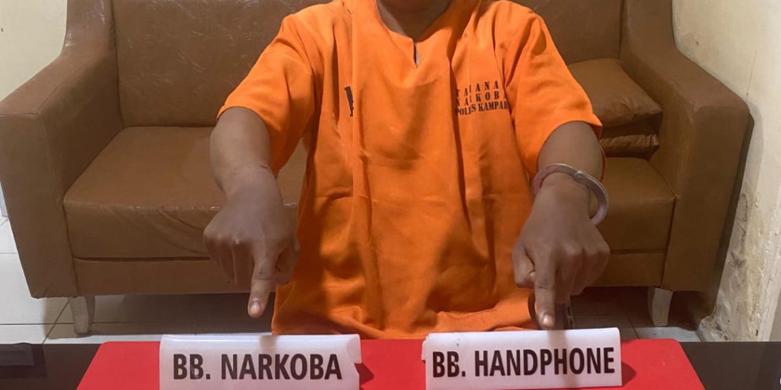 Usai Obrak Abrik Rumah Pengedar Narkoba, 17 Paket Shabu-shabu Berhasil di Amankan