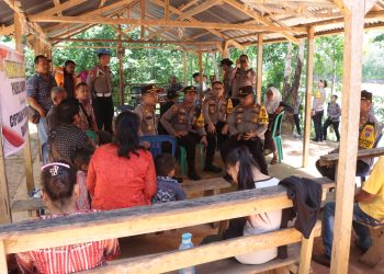 Polres Kampar Laksanakan Sambang Dan Memberikan Penyuluhan Kepada Masyarakat, Cegah Paham Radikalism