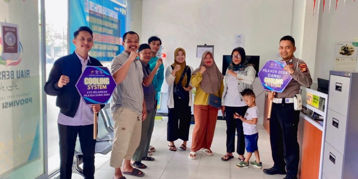 Melalui Cooling System, Kasat Lantas Tekankan Pentingnya Jaga Kamtibmas Jelang Pilkada
