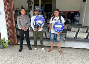 Samsat Tapung Terus Gencar Cooling System Kepada Pengunjung Wajib Pajak