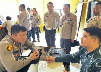Polsek Bangkinang Barat Cek Kesehatan Seluruh Personil Jelang Pilkada 2024