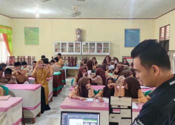Tim Indentifikasi Polres Kampar, Datangi SMP 3 Negeri Bangkinang