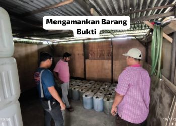 Polres Kampar Ungkap Penyalahgunaan BBM Bersubsidi.