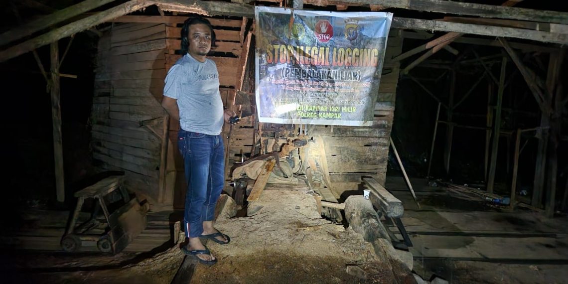 Berita Sawmill Beraktivitas Ternyata Hoaks, Polisi Ungkap Fakta di Lapangan