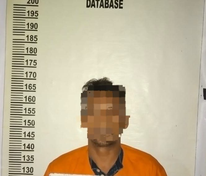 “Anak Durhaka Ancam Bunuh Ibu Kandung Demi Uang, Ditangkap Polsek Siak Hulu”
