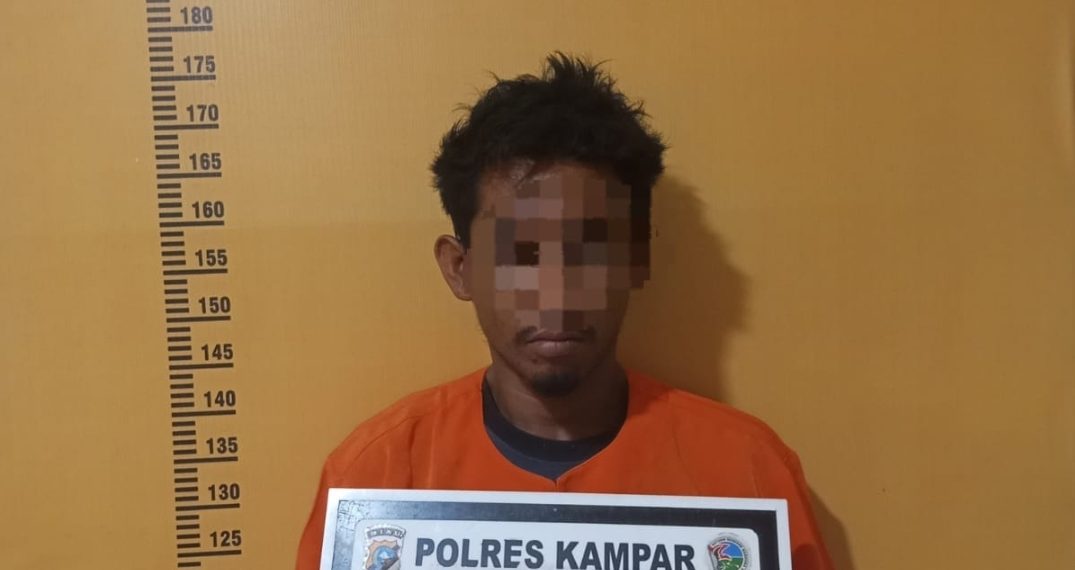 Satuan Narkoba Polres Kampar Tangkap Pemakai Sabu di Langgini, Amankan 1,04 Gram Barang Bukti!
