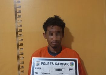 Satuan Narkoba Polres Kampar Tangkap Pemakai Sabu di Langgini, Amankan 1,04 Gram Barang Bukti!